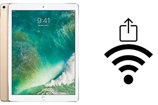 Comment partager le clé de sécurité réseau Wifi d'un Apple iPad Pro 12.9 sans le taper