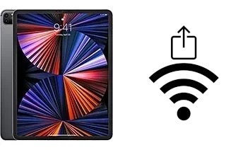 Comment partager le clé de sécurité réseau Wifi d'un Apple iPad Pro 12.9 (2021) sans le taper