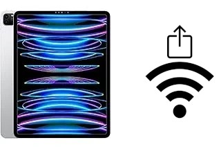 Comment partager le clé de sécurité réseau Wifi d'un Apple iPad Pro 12.9 (2022) sans le taper