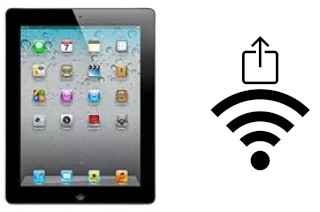 Comment partager le clé de sécurité réseau Wifi d'un Apple iPad 2 CDMA sans le taper