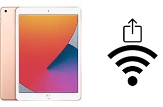 Comment partager le clé de sécurité réseau Wifi d'un Apple iPad 10.2 (2020) sans le taper