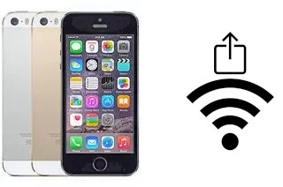 Comment partager le clé de sécurité réseau Wifi d'un Apple iPhone 5s sans le taper