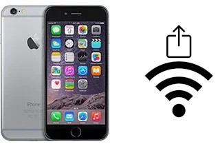 Comment partager le clé de sécurité réseau Wifi d'un Apple iPhone 6 sans le taper