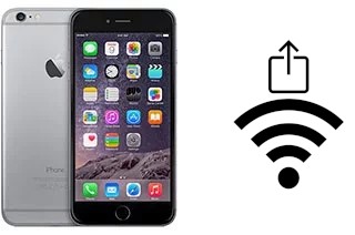 Comment partager le clé de sécurité réseau Wifi d'un Apple iPhone 6 Plus sans le taper