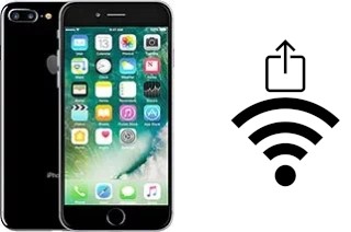 Comment partager le clé de sécurité réseau Wifi d'un Apple iPhone 7 Plus sans le taper