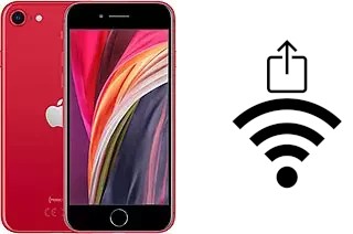 Comment partager le clé de sécurité réseau Wifi d'un Apple iPhone SE (2020) sans le taper