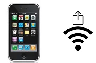 Comment partager le clé de sécurité réseau Wifi d'un Apple iPhone 3G sans le taper