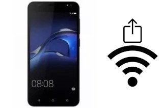 Générer un QR code avec la clé Wifi sur un Aqua Mobile Jazz S1