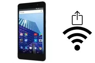 Générer un QR code avec la clé Wifi sur un Archos 40 Access