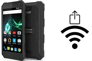 Générer un QR code avec la clé Wifi sur un Archos 50 Saphir