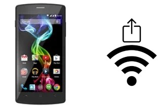 Générer un QR code avec la clé Wifi sur un Archos 50b Platinum