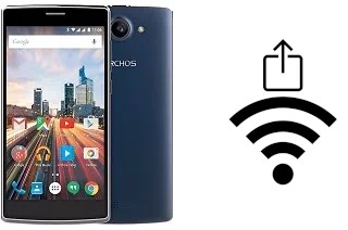 Générer un QR code avec la clé Wifi sur un Archos 50d Helium 4G