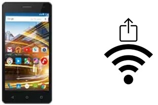 Générer un QR code avec la clé Wifi sur un Archos 50d Neon