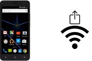 Générer un QR code avec la clé Wifi sur un Archos 50d Oxygen