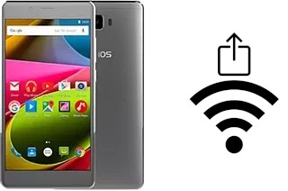 Générer un QR code avec la clé Wifi sur un Archos 55 Cobalt Plus