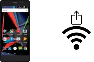 Générer un QR code avec la clé Wifi sur un Archos 55 Diamond Selfie