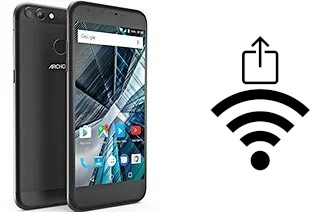 Générer un QR code avec la clé Wifi sur un Archos 55 Graphite