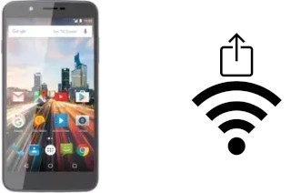 Générer un QR code avec la clé Wifi sur un Archos 55 Helium Ultra