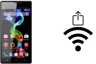 Générer un QR code avec la clé Wifi sur un Archos 55 Platinum