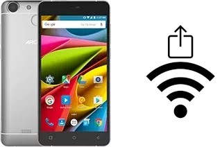 Générer un QR code avec la clé Wifi sur un Archos 55b Cobalt