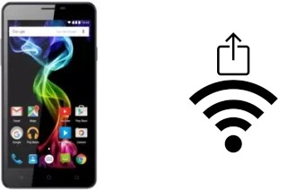 Générer un QR code avec la clé Wifi sur un Archos 55b Platinum