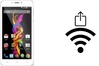 Générer un QR code avec la clé Wifi sur un Archos 59 Titanium