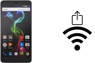 Générer un QR code avec la clé Wifi sur un Archos 60 Platinum