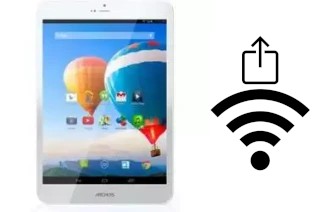 Générer un QR code avec la clé Wifi sur un Archos 79 Xenon