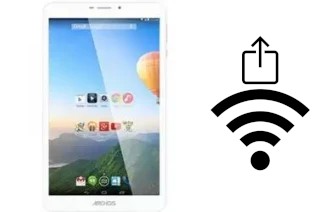 Générer un QR code avec la clé Wifi sur un Archos 80b Xenon