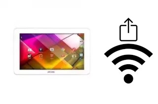 Générer un QR code avec la clé Wifi sur un Archos 90 Copper