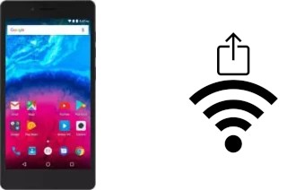 Générer un QR code avec la clé Wifi sur un Archos Core 50