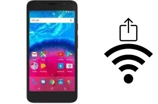 Générer un QR code avec la clé Wifi sur un Archos Core 55S Ultra