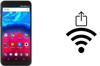 Générer un QR code avec la clé Wifi sur un Archos Core 60S