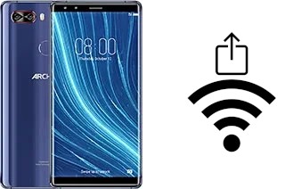 Générer un QR code avec la clé Wifi sur un Archos Diamond Omega