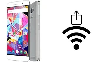 Générer un QR code avec la clé Wifi sur un Archos Diamond Plus