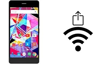 Générer un QR code avec la clé Wifi sur un Archos Diamond S