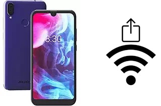 Générer un QR code avec la clé Wifi sur un Archos Oxygen 57