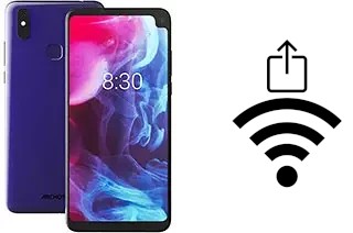 Générer un QR code avec la clé Wifi sur un Archos Oxygen 68XL