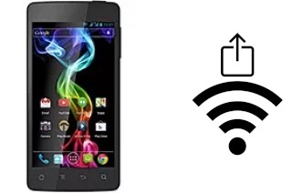 Générer un QR code avec la clé Wifi sur un Archos 45 Platinum