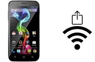 Générer un QR code avec la clé Wifi sur un Archos 50 Platinum