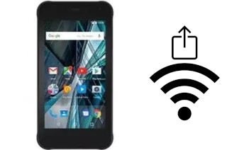 Générer un QR code avec la clé Wifi sur un Archos Sense 47x