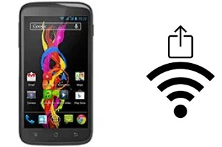 Générer un QR code avec la clé Wifi sur un Archos 40 Titanium