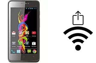 Générer un QR code avec la clé Wifi sur un Archos 45 Titanium