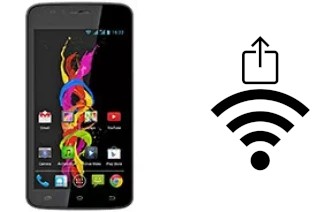 Générer un QR code avec la clé Wifi sur un Archos 53 Titanium