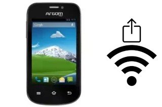 Générer un QR code avec la clé Wifi sur un Argom E310