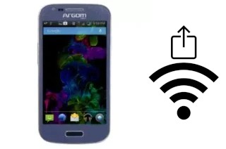 Générer un QR code avec la clé Wifi sur un Argom E400