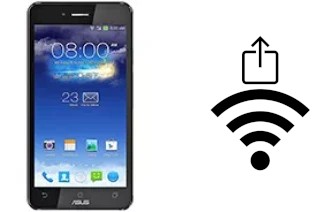 Générer un QR code avec la clé Wifi sur un Asus PadFone X