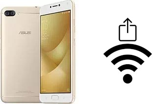 Générer un QR code avec la clé Wifi sur un Asus Zenfone 4 Max ZC520KL