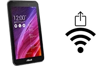 Générer un QR code avec la clé Wifi sur un Asus Fonepad 7 (2014)