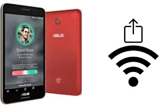 Générer un QR code avec la clé Wifi sur un Asus Fonepad 7 FE375CG